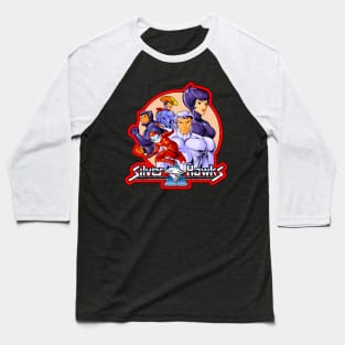 80s Cartoon SilverHawks Baseball T-Shirt